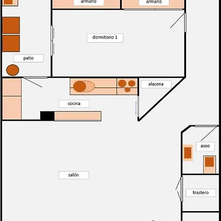 2 Bedroom Apartment, 150 M. From Beach And Centre Of Villaricos